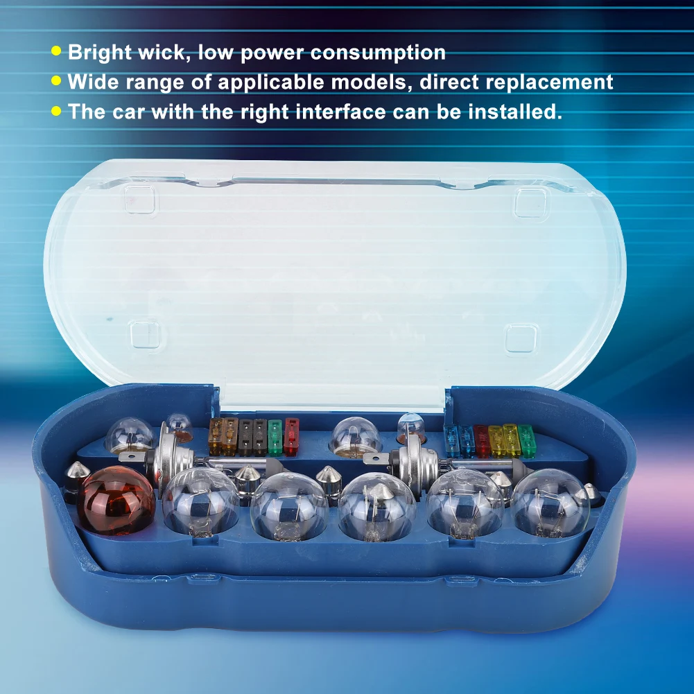 30 قطعة/المجموعة H7 سيارة الطوارئ الهالوجين ضوء لمبة فيوز بليد كيت ضوء لمبة كيت شفرة الطوارئ ضوء لمبة ضوء لمبة كيت #1