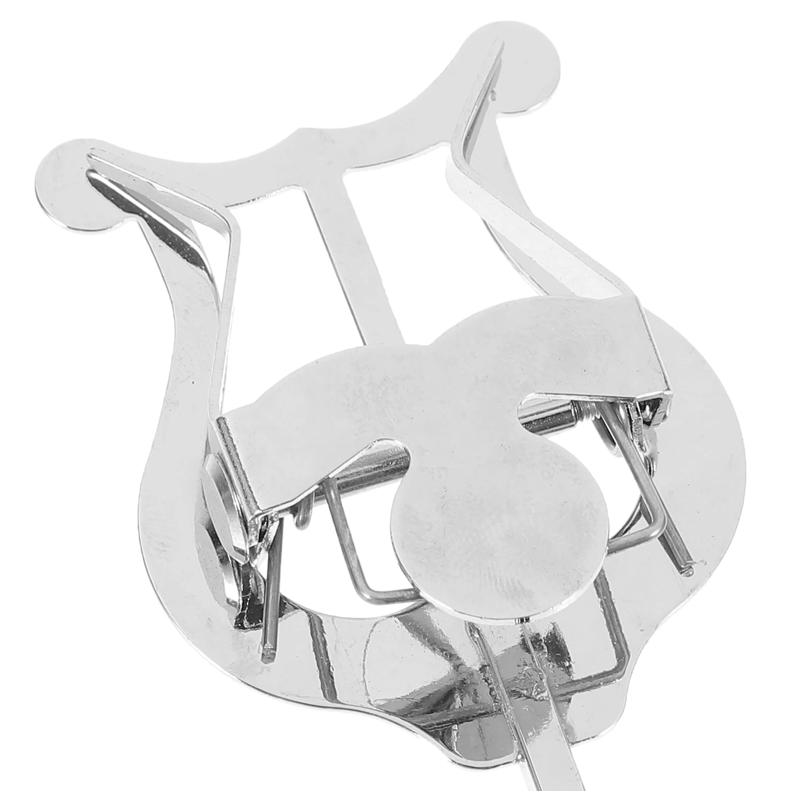 

Sheet Music Clip Instrument Holder Trumpet Marching Clamp Small Paper Metal Clarinet Lyre