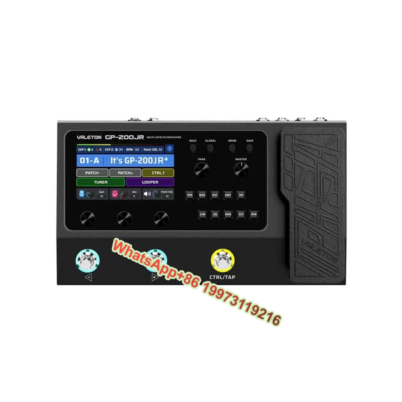 

Valeton GP 200JR/GP200JR/GP200 JR Multi-effects Pedals Guitar Processor Electric Guitars Effects Pedal Multi Effect for GP-200JR