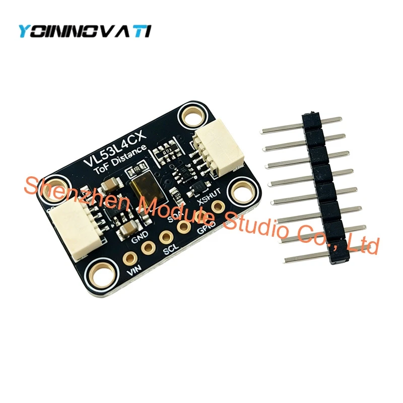 1PCS 2PCS VL53L4CX Time of Flight Sensor Module, 1-6000mm Long Distance Ranging Sensor