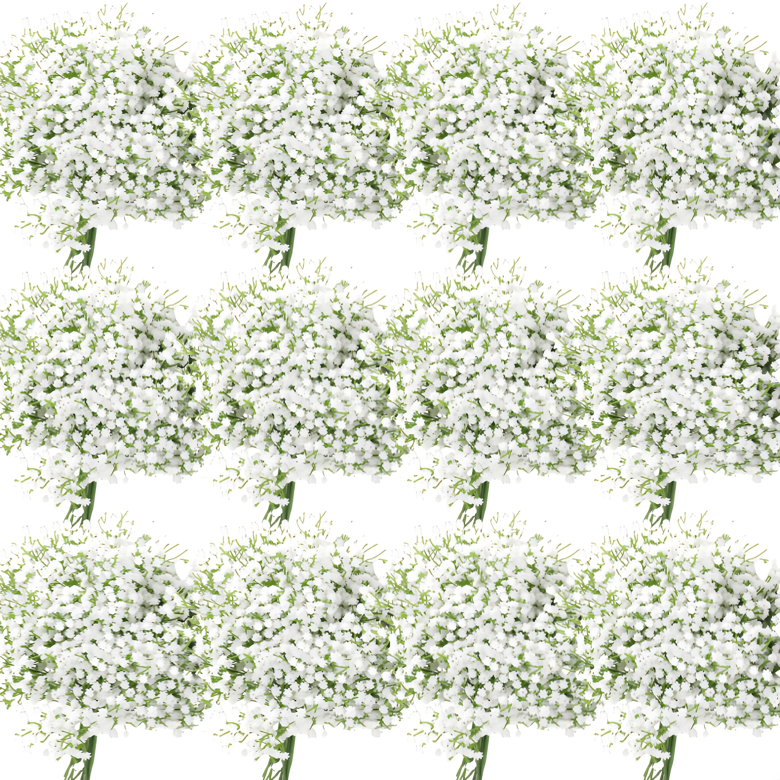 

3000 Flowers, 100 Bundles Of High-End Uv-Resistant Artificial Baby Breath Flowers, Artificial White Gypsophila, Birthdays