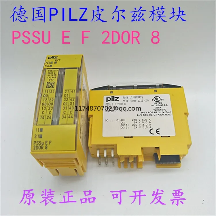 

PILZ PSSU E F 2DOR 8 312225 100% new and original