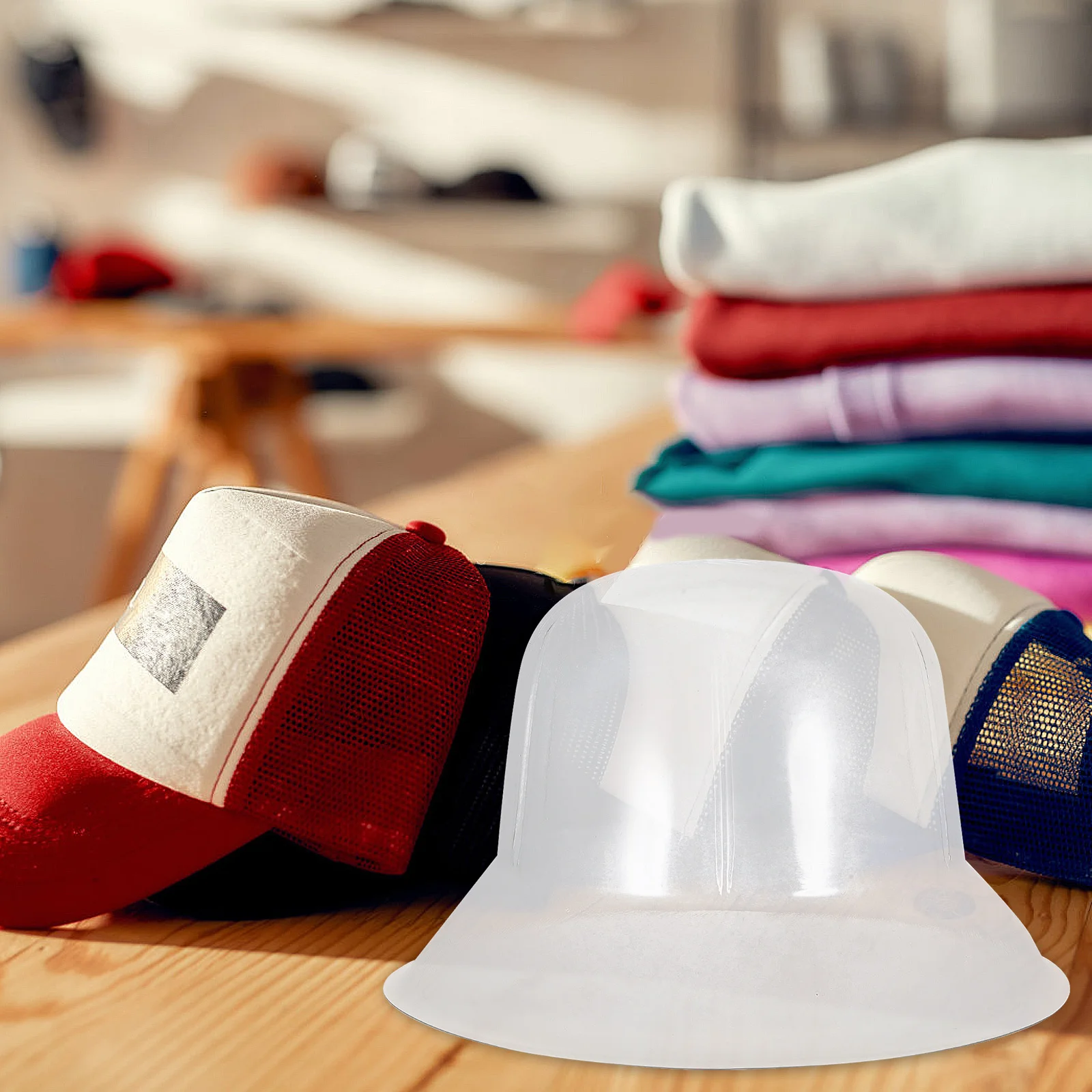 

5pcs Hat Rack Cap Stand Multifunctional Space Saving For Bucket Hats Fedoras Display Storage Hat Shaper Inner Holder Support