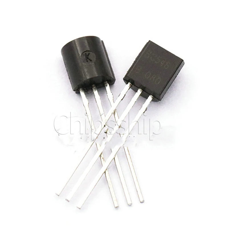 Transistor pequeno do poder do Triode BC548 TO-92 na linha (20 PCS)