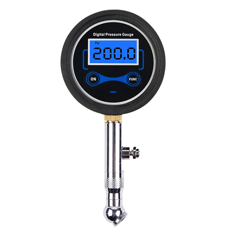 LCD Digital Tire Pressure Gauge 0-200PSI Air Pressure For Motorcycle Cars Truck Bicycle Motorbike Vehicle Tester