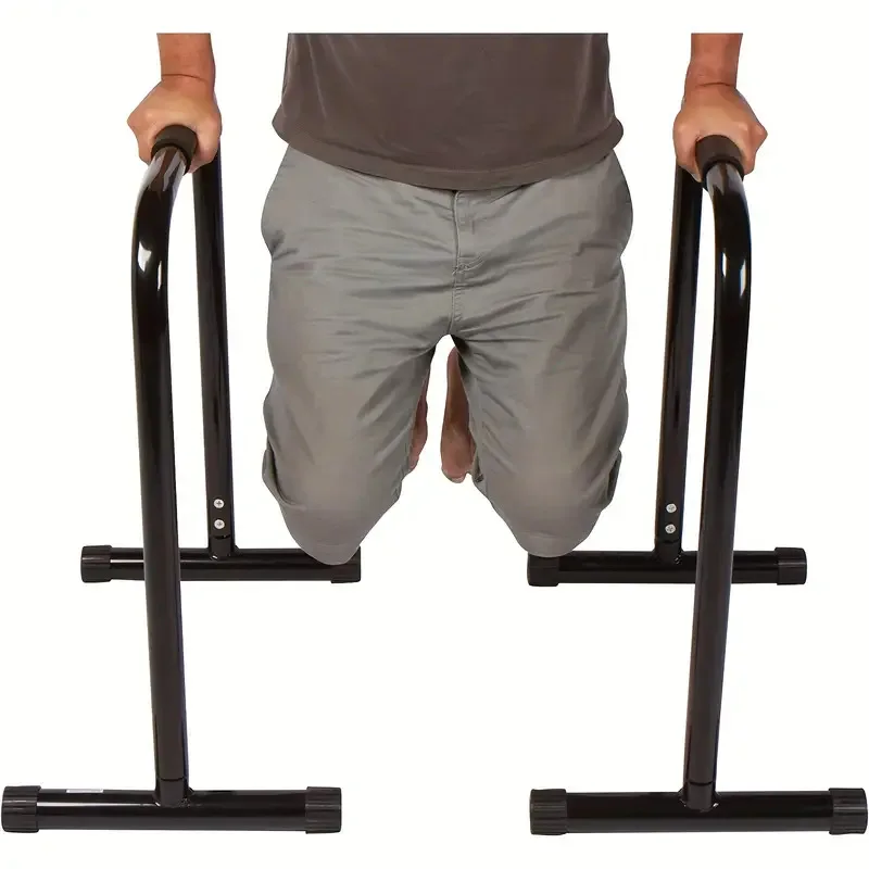 `Adjustable Height Single Parallel Bars Horizontal Bar Split Pull‑Up Trainer Multifunctional Push Up Stand Gym Fitness Equipment