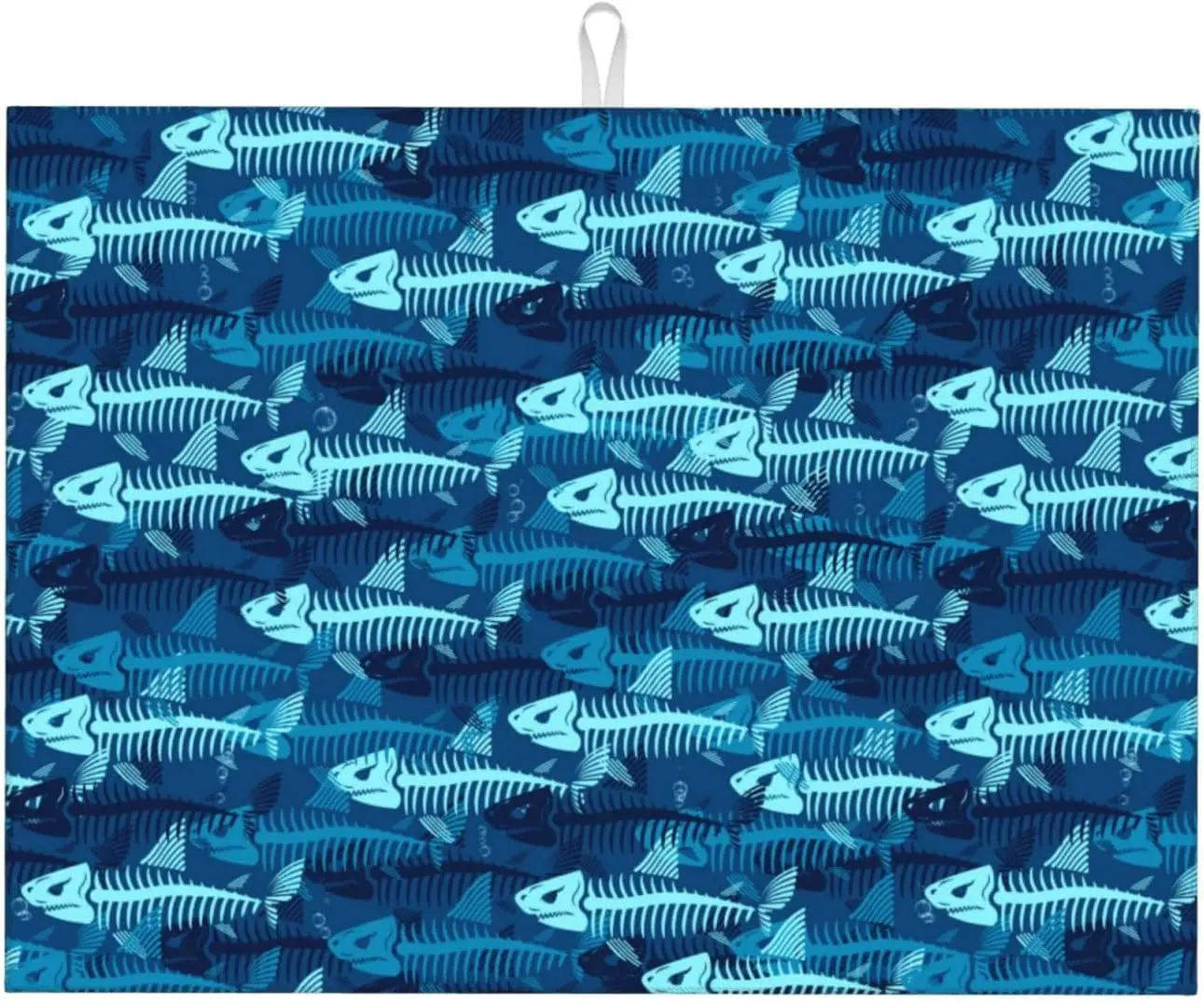 

Fish Dish Mat Drying Kitchen Mat Microfiber Absorbent Fast Dry kitchen accessories