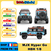 MJX in stock 1:8 Foc Westward H8h Defender Brushless 3s Off-road Differential Lock Remote Control Climbing Model Car Toy Gift