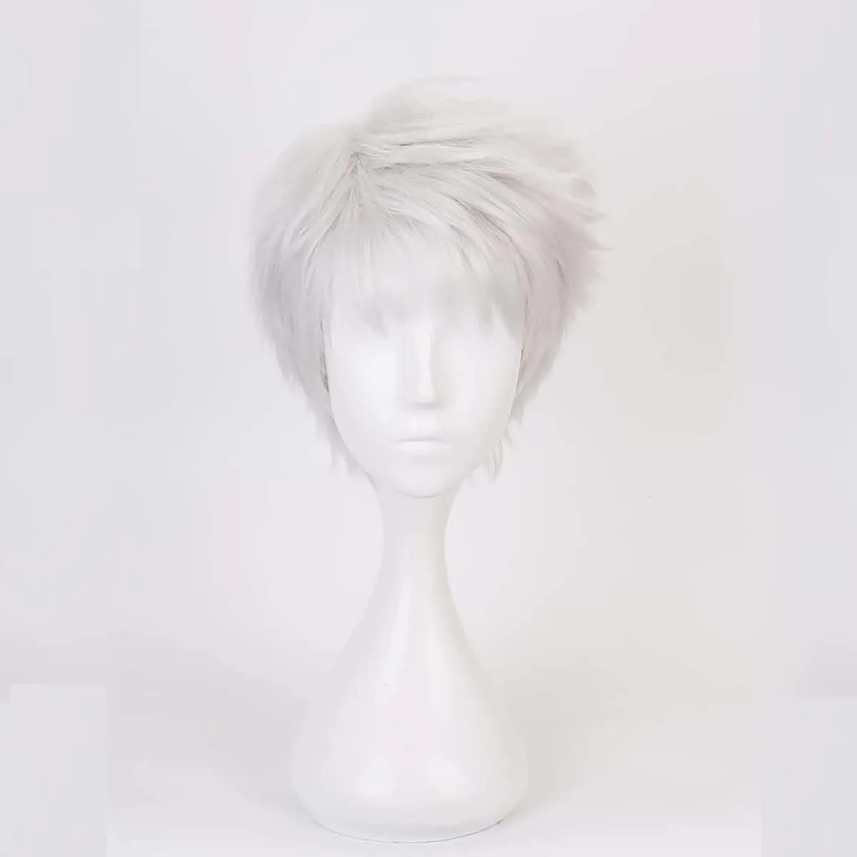 Game Twisted-Wonderland Kalim Al-Asim White Cosplay Wig