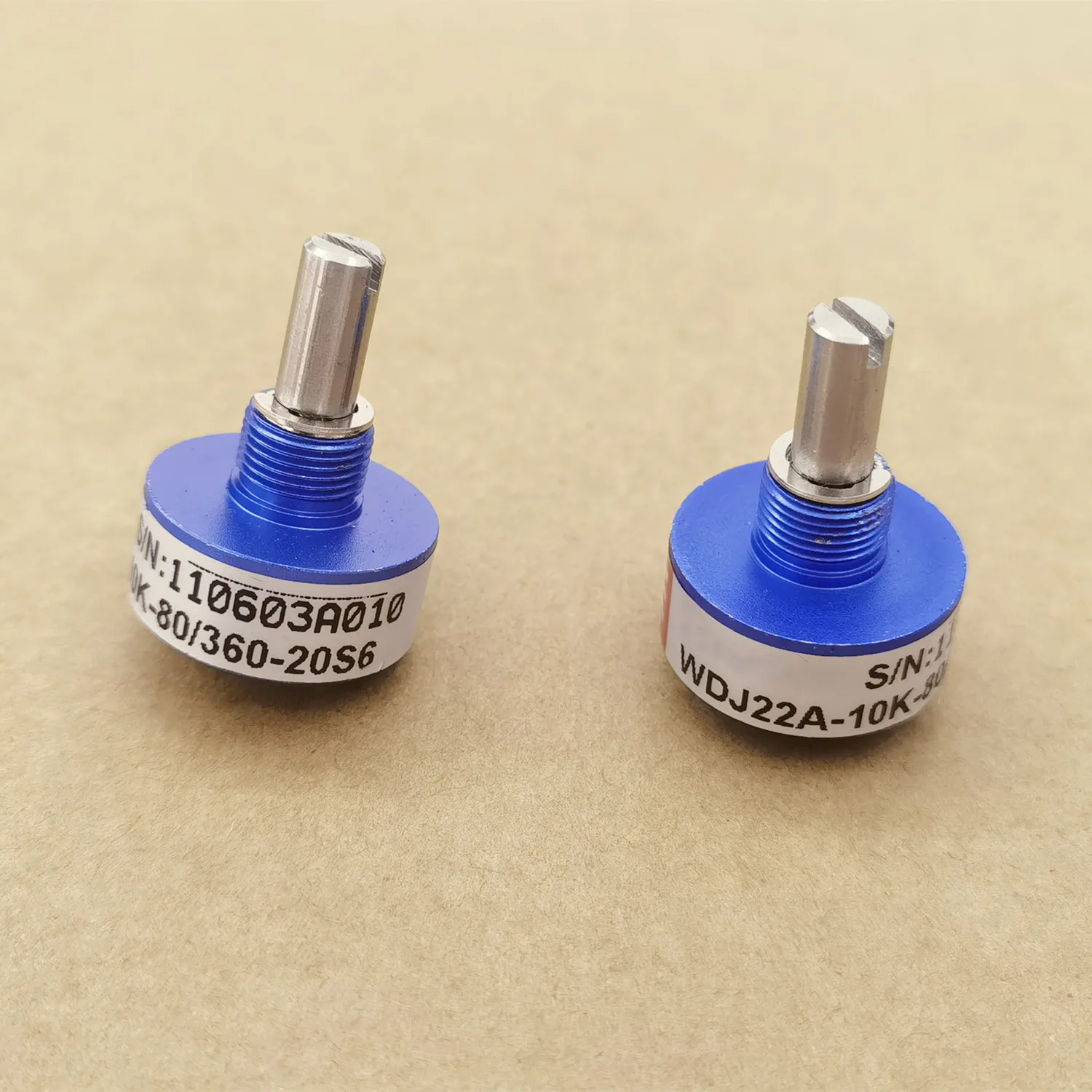 Original Neu 100% WDJ22A-1K-340/360-20S6 22 Typ Leitfähiger Kunststoff-Potentiometer 1K 10K Schaftdurchmesser 6MM (SCHALTER) – Detail 3