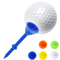 Golf Tees Plastic 83mm Big Cup Plus Scale Tee 50pcs Random Colors Accessories Sport TE007-P
