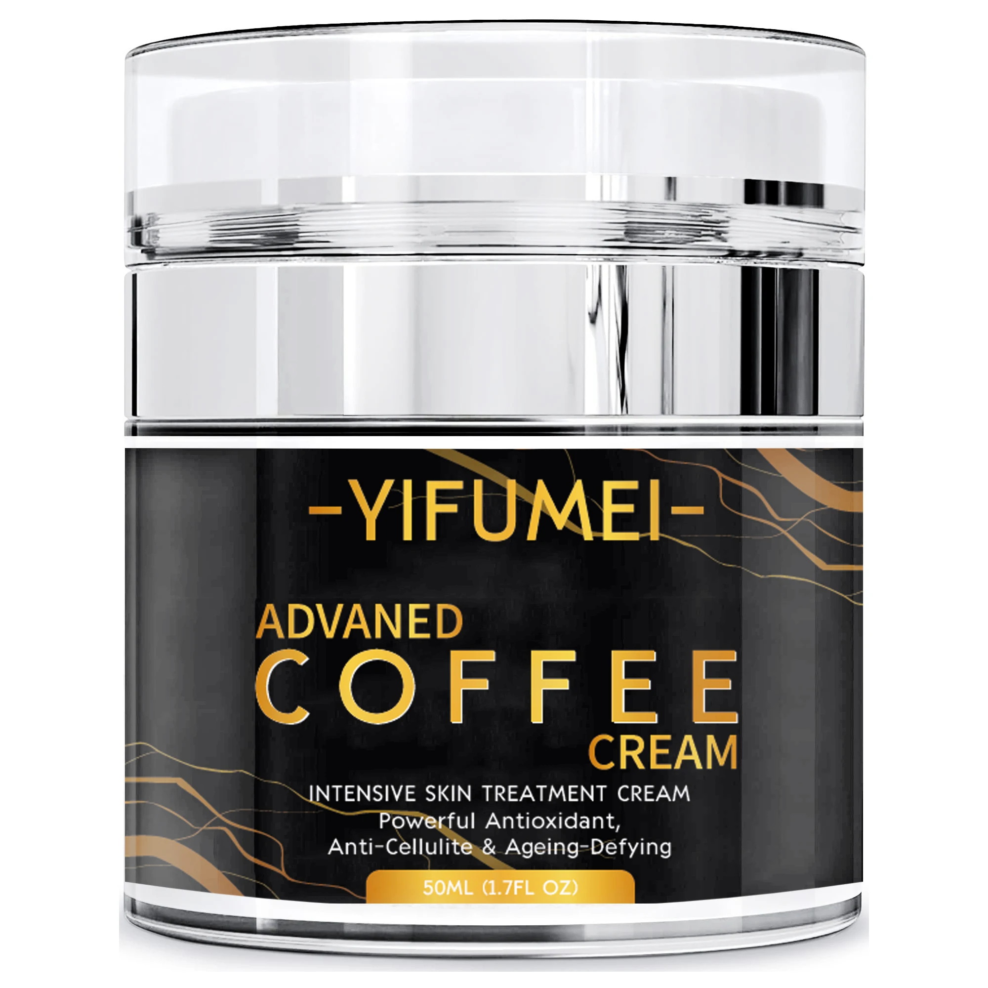 

Caffeine Moisturizer Anti Aging Face Cream Anti-oxidation Firming Whitening Pigmentation Correctors Natural Vegan for Face Care