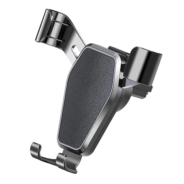 Suporte para telemóvel para carro, com sistema automático e multifuncional, para a saída de ar do veículo, com fixação por gravidade, ideal para navegação, suporte universal para telemóvel.