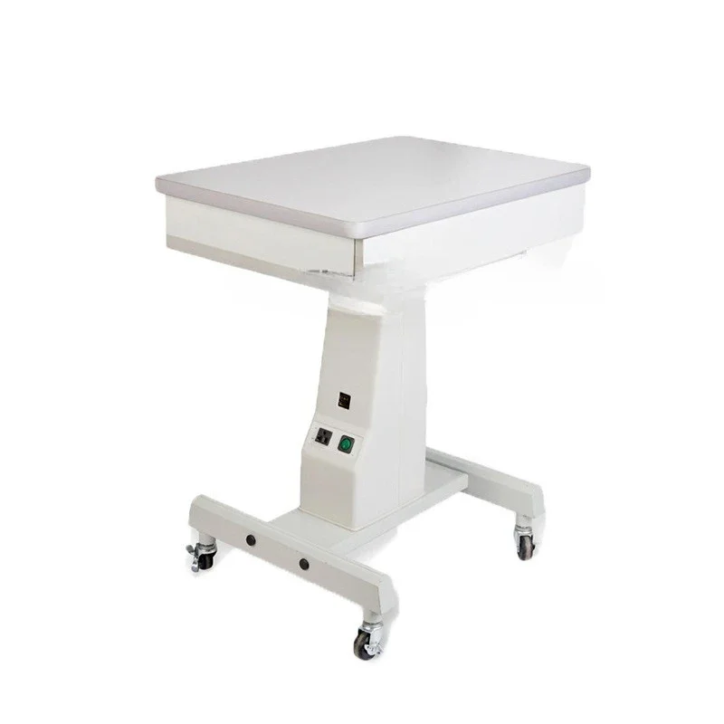 Glasses equipment, electric optometry lift table, computer combination, optometry equipment and instruments