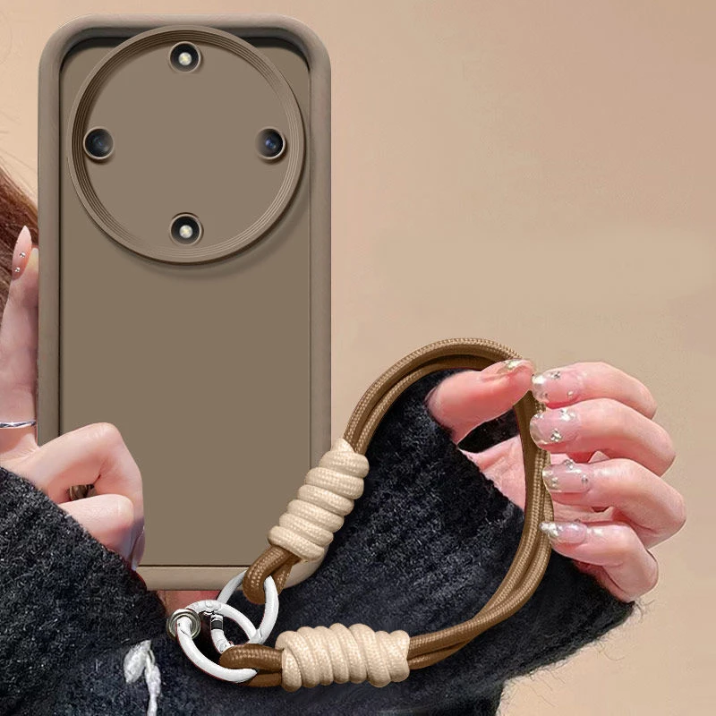 حافظة لهاتف Honor X9a 5G حافظة هاتف Honor Magic 5 Lite غطاء حبل منسوج حافظة مضادة للصدمات