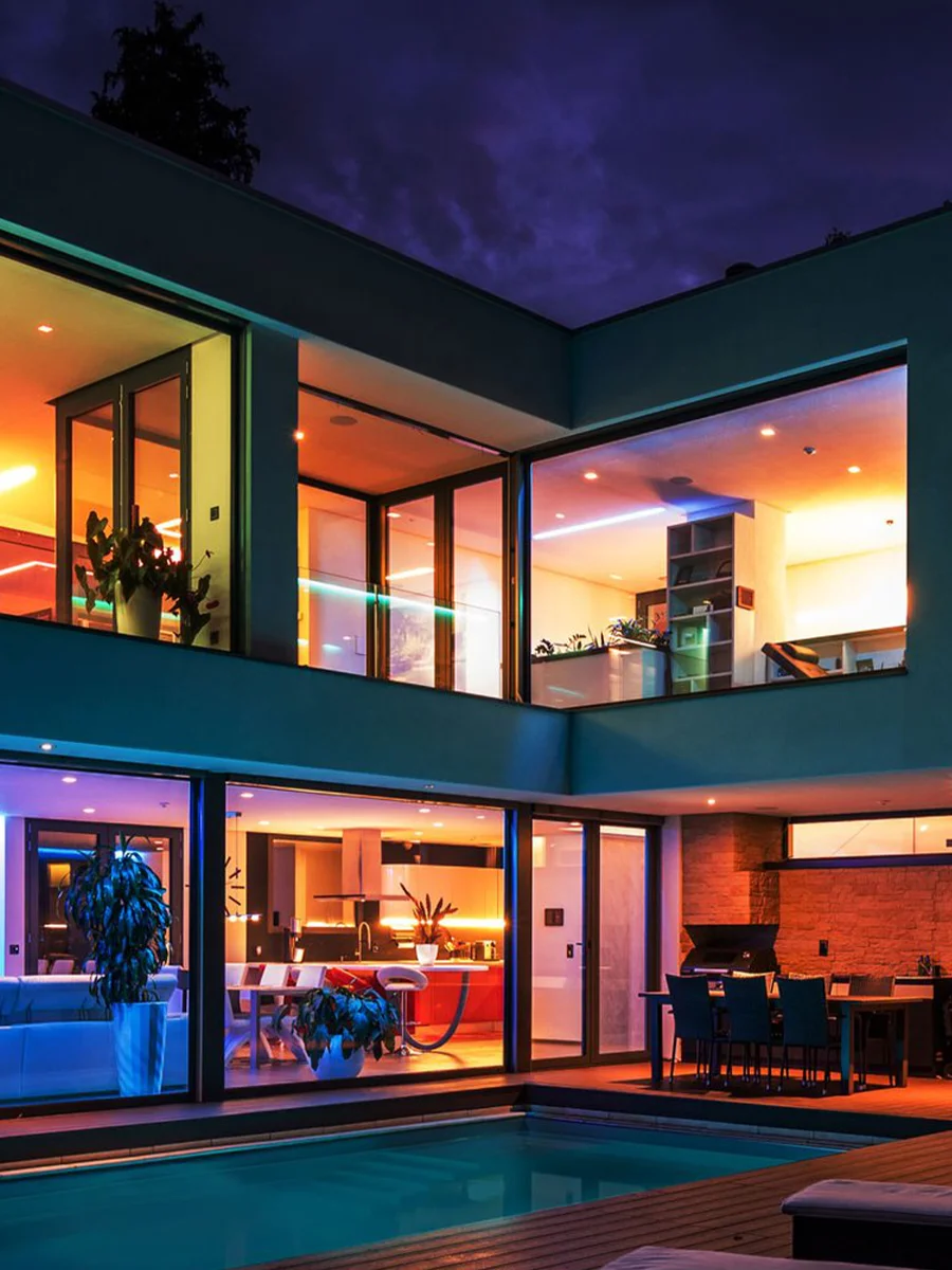 Domraem Zigbee3.0 DC12-24V 20A RGB RGBW RGBCCT Contrôleur de bande LED 3 en 1 compatible avec HU * E SmartThings Echo plus (Pas de Tuya)