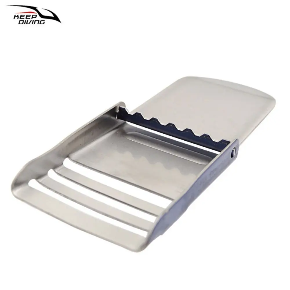304 Stainless Steel Scuba Diving Color Weight Belt Buckle Wire Drawing Process 7.9*5.5cm Quick-release Buckle
