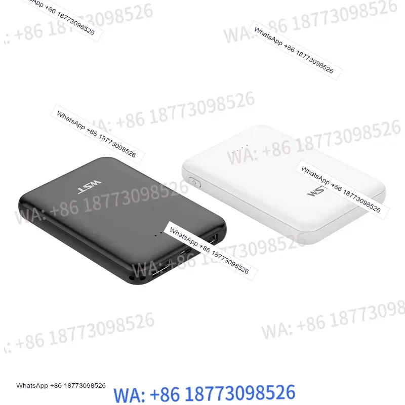 

Зарядное устройство WST 5000 мА, миниатюрное портативное, с двумя выходами, для быстрой зарядки, мобильный аккумулятор, подарок