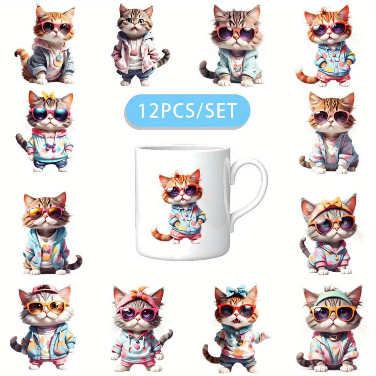 12PCS/SET Cartoon A…