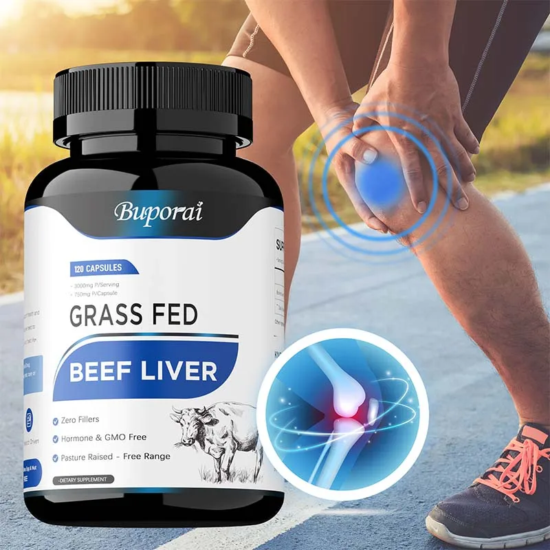 

Grass Fed Beef Liver Capsules - for Digestion, Immune and Energy, Supports Heart, Brain, Skin, Blood, Liver Health