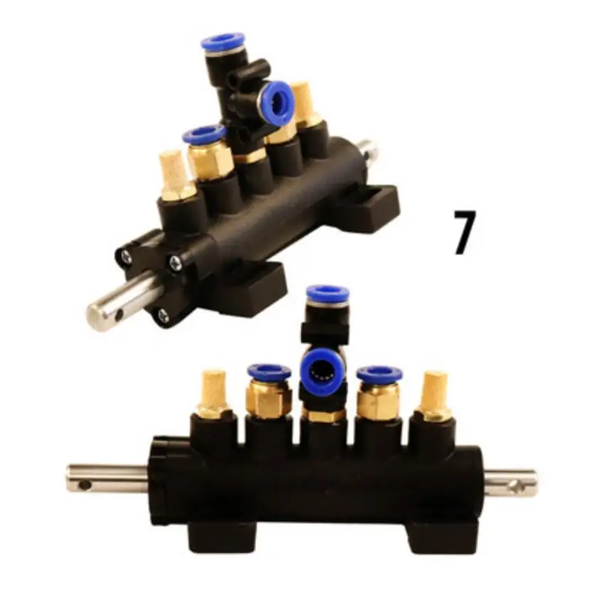 Hot Air Control Five Way Foot Pedal Valve Wheel Repairing Tool Tire Changer Machine