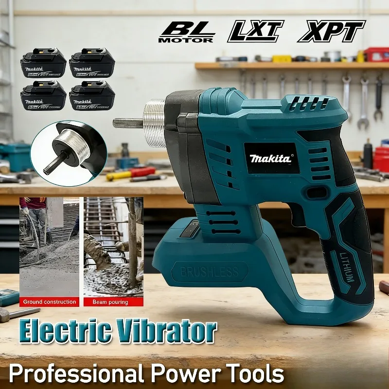 makita-brushless-high-mixing-power-tool-cordless-electric-concrete-vibrator-concrete-compactor-concrete-tool-for-makita-battery