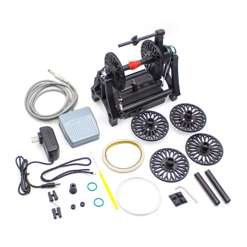 

AC100-240V Electric Mini Spinning Wheel, Wool Spinning Fibre Spinning Wheel With pedal