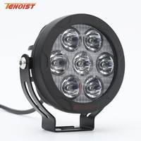 4.5 Inch Super Bright LED White Yellow Work Head Fog Light For Motorcycle Offroad Truck BUS ATV UTV 10-80V DC