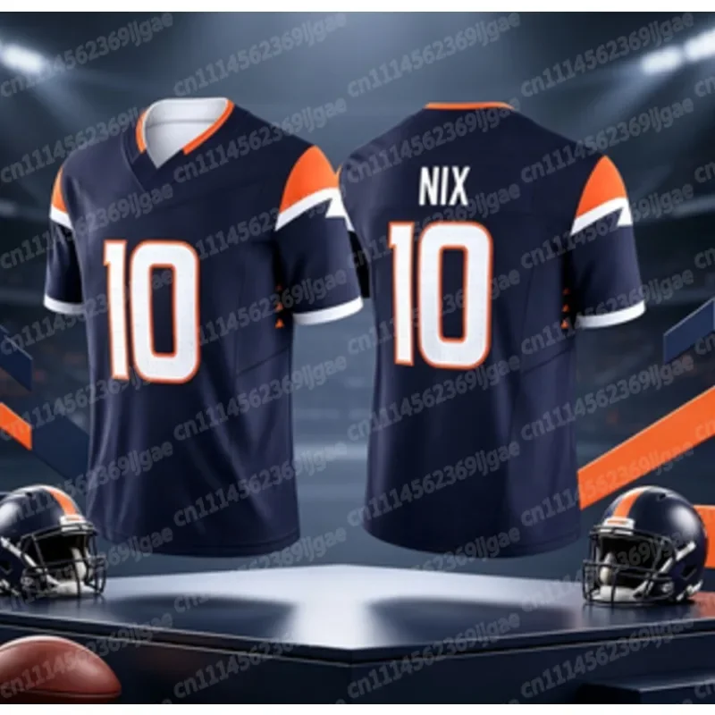 Denver Broncos Football 3D Print Graphic T-shirt Men Women Autumn Winter Breathable Training Sports Short Sleeve Tees Tops