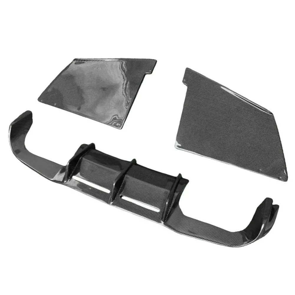 

Applicable To BMW 2 Series F87 M2 MTC Real Carbon Fiber Rear Lip Modification Upgraded Diffuser 2015-2023
