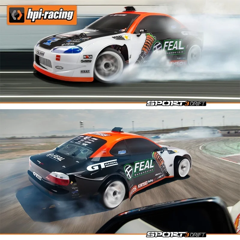 HPI Sport 3 Drift 1:10 Simulation Nissan Silvia S15 Odi Fernbedienung Elektro Limited Edition Allradantrieb Drift Car RTR