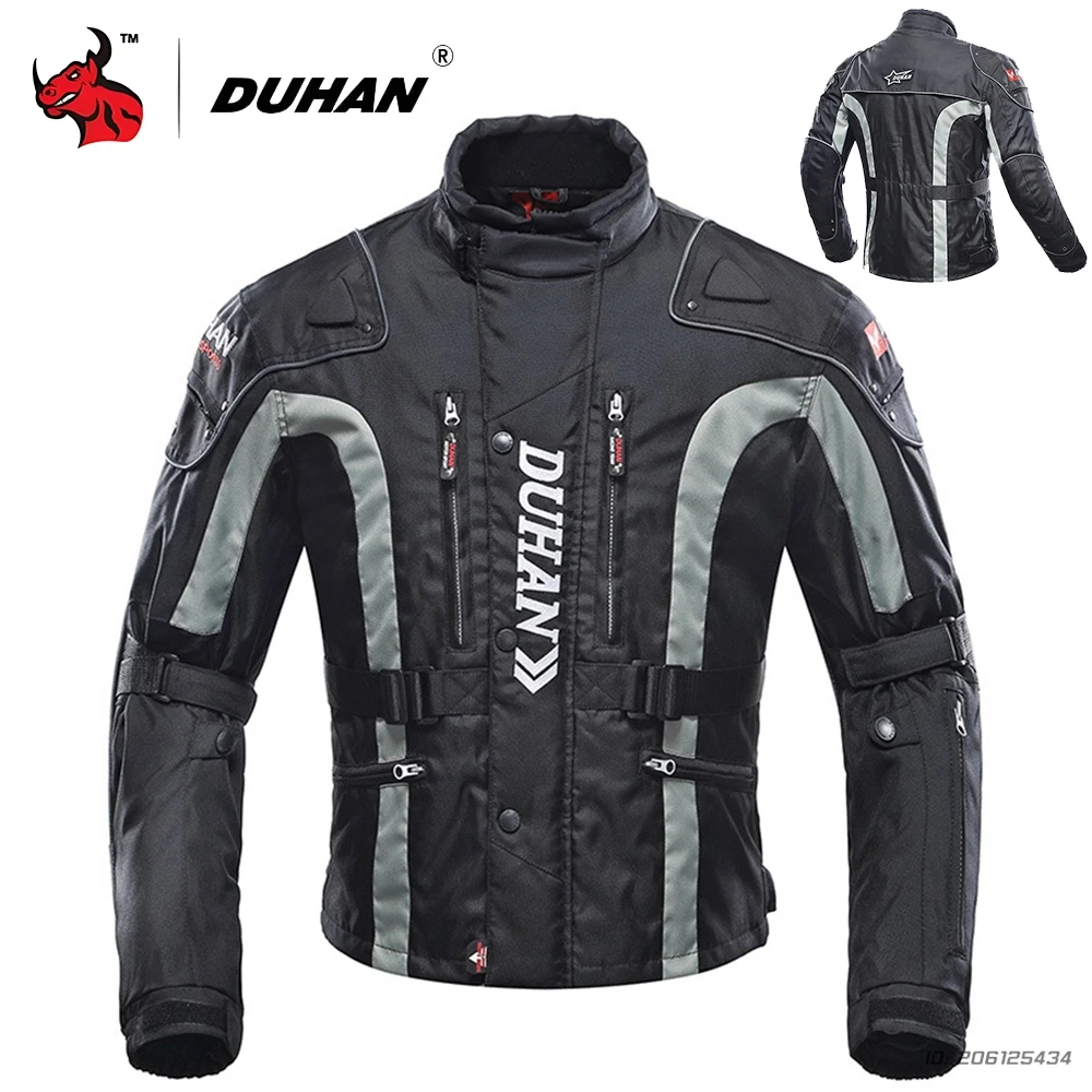 

Гоночная мотоциклетная куртка с защитой Four Seasons Спортивное снаряжение для верховой езды Ветрозащитная теплая мужская куртка на мотоцикле