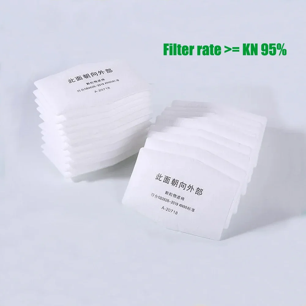 

1020 Dustproof Filter Cotton For 1201Dust Gas Mask Chemical Respirator Spray Paint Mine Welding PM2.5 Particle Cotton Filter