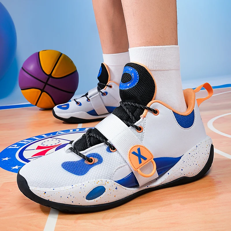 

2025 new low-top breathable professional combat anti-slip wear-resistant shock-absorbing basketball shoes men