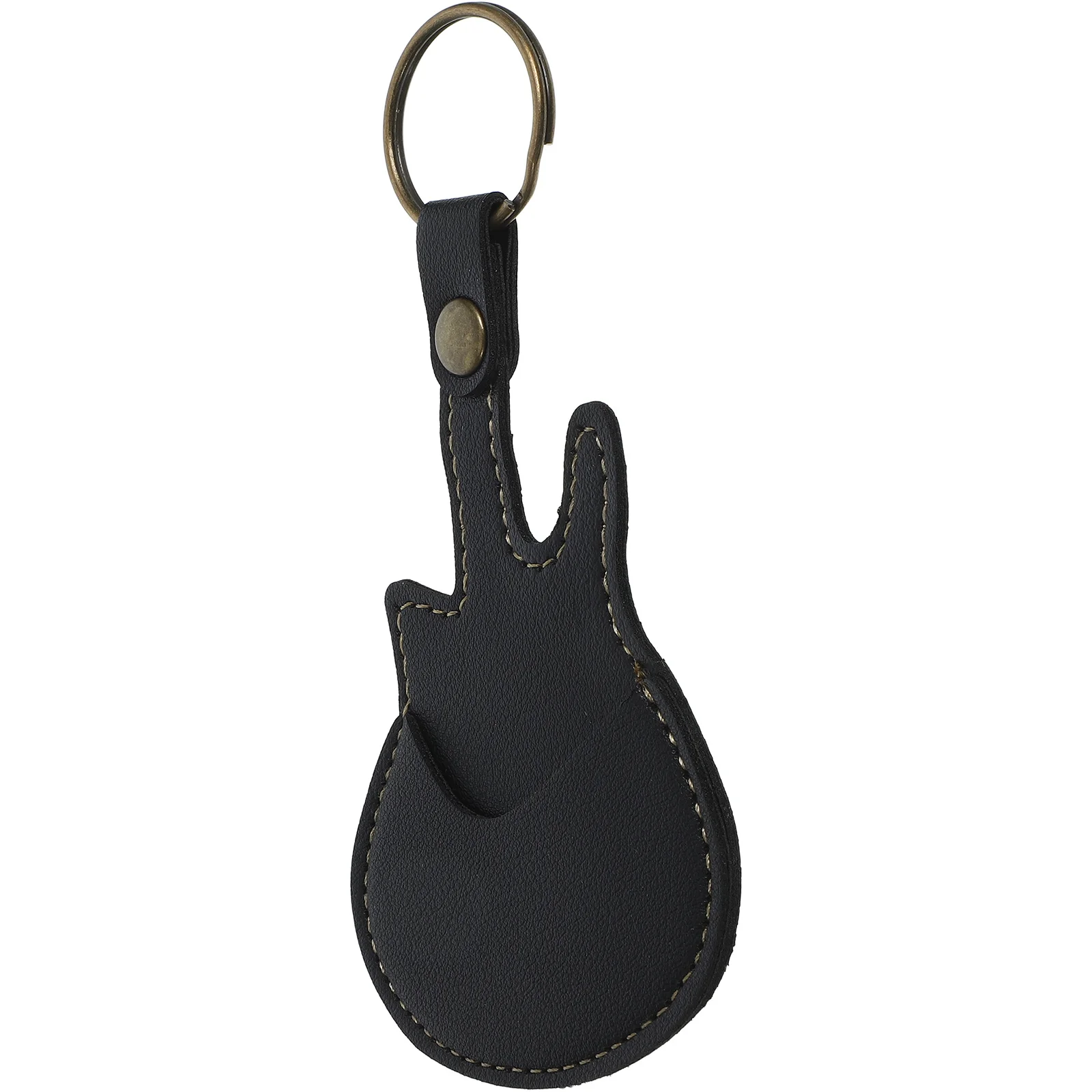 حقيبة تخزين يختار الجيتار، حامل حلقة مفاتيح من مادة البولي يوريثان المدمجة، حافظة جيتار محمولة للموسيقيين