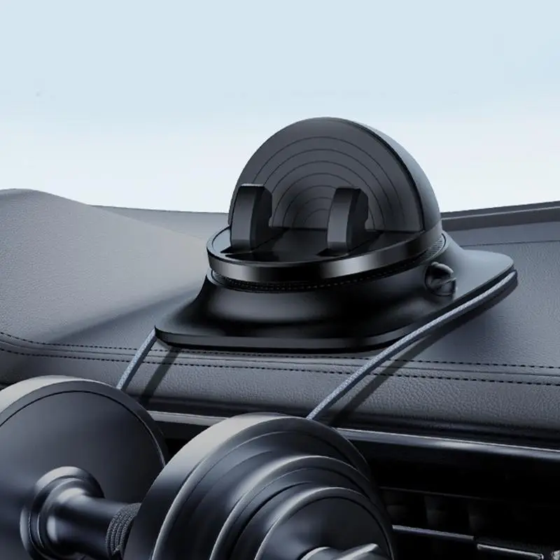 

Dashboard Cell Phone Holder Car Cell Phone Mount With Cable Organizer Non-Slip Adjustable Stand For Dashboard Navigation Driving