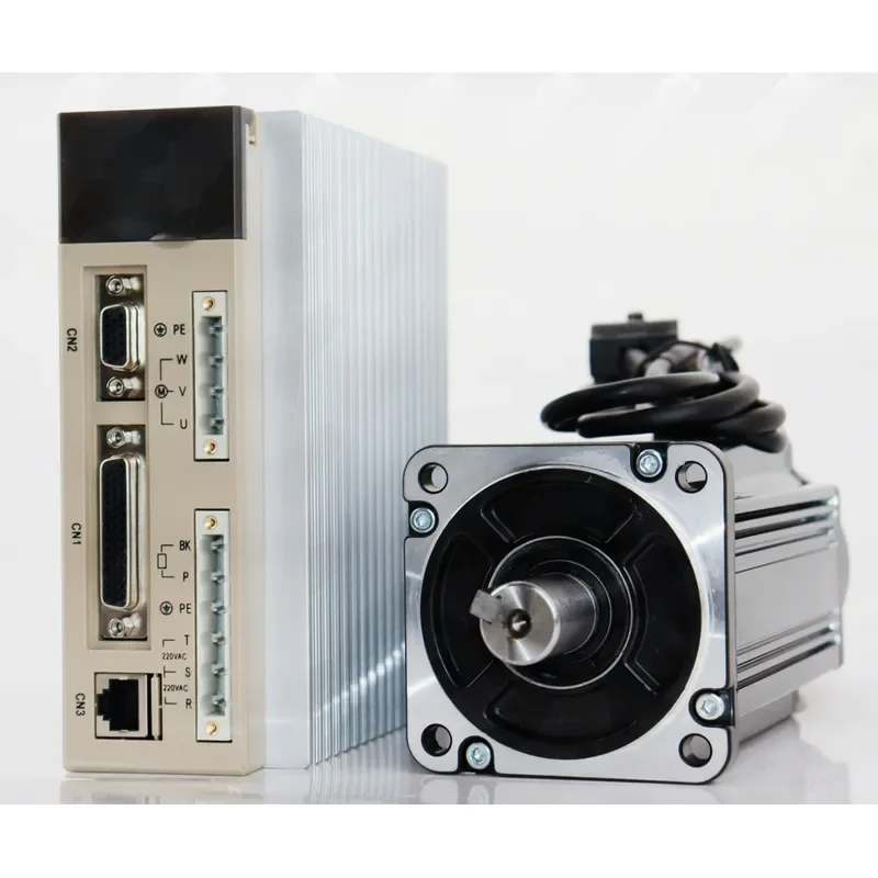 CNC AC Three Phase Waterproof Servo Motor and Driver for Numerical Control Milling Lathe Low Cost 4