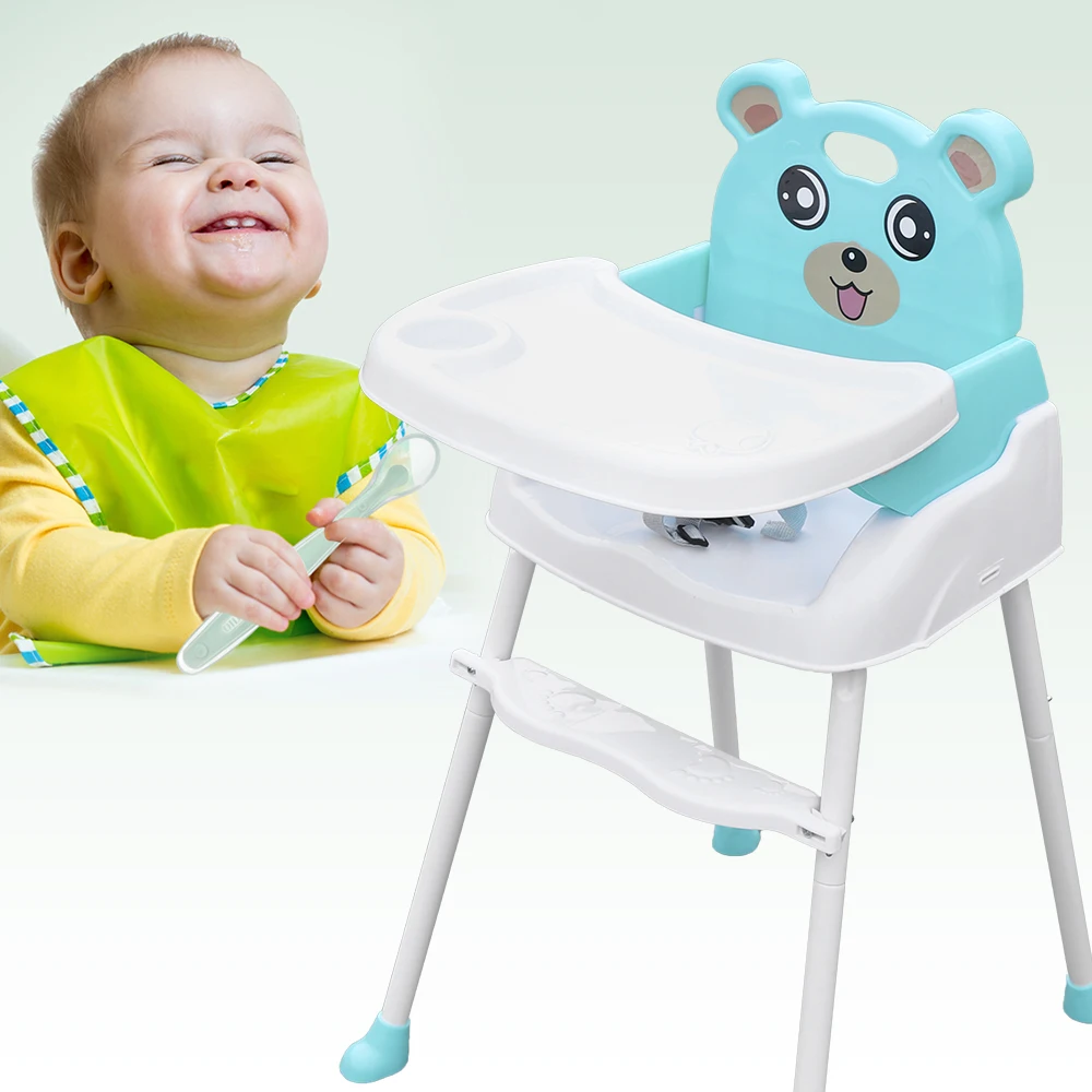 Baby Highchair 3 Color Choices Kids Chair Dinning Chair for Children Feeding Baby Table and Chair