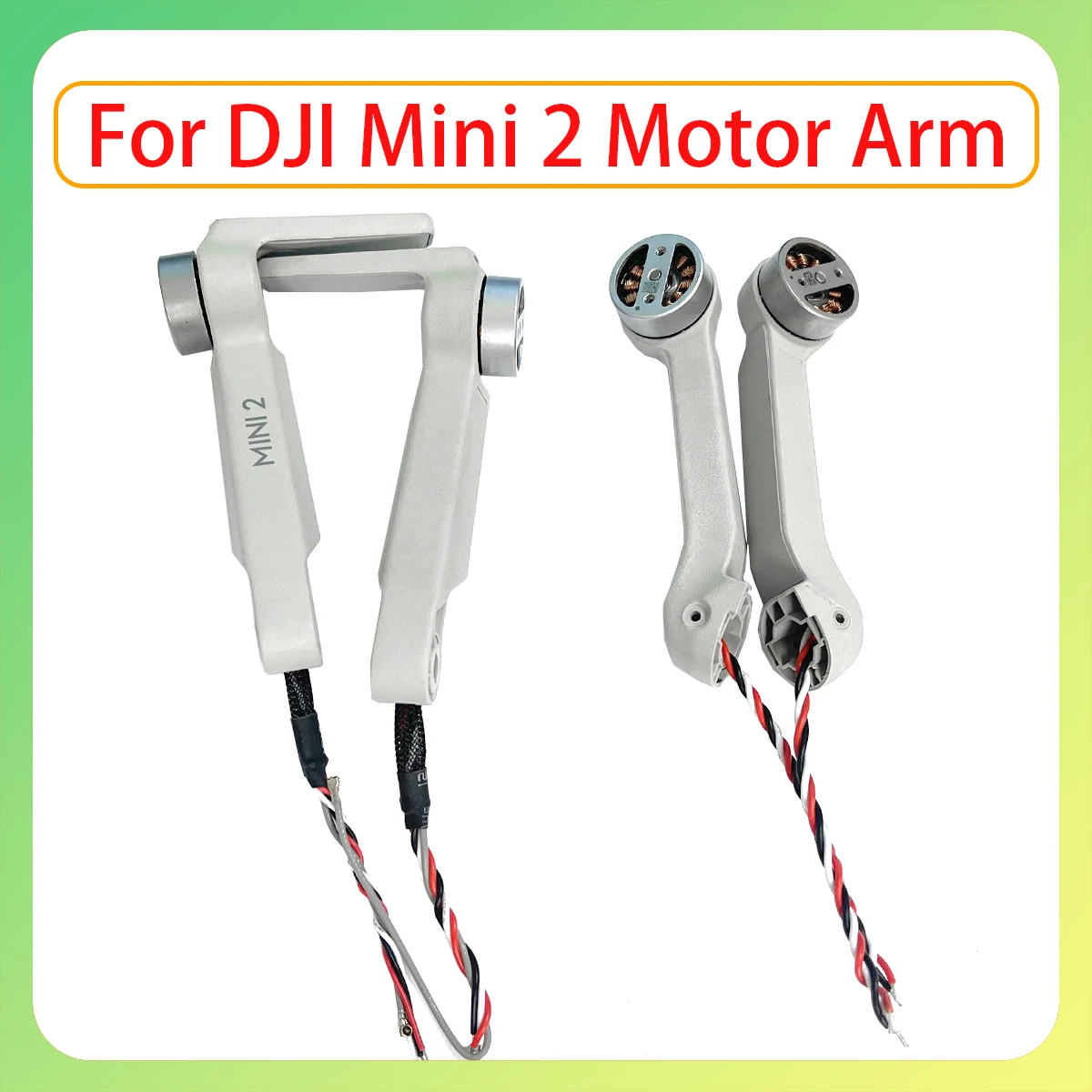 Оригинальное заводское вращение переднего, заднего, левого и правого рычага Mini2 для высокоскоростной стабильности, используемого для аксессуаров серии DJI Mini