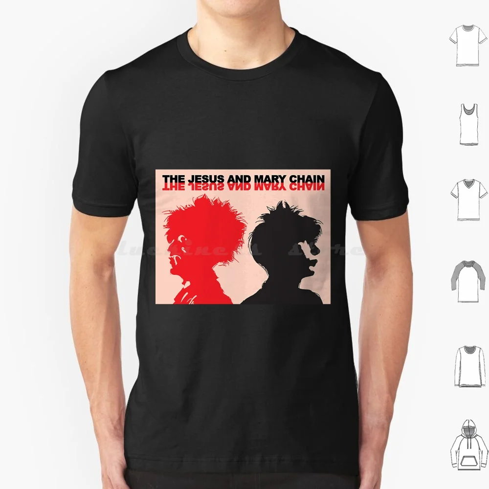 The Jesus And Mary Chain T Shirt Cotton Men Women DIY Print Jesus And Mary Chain Music Band Alternative The Jesus And Mary