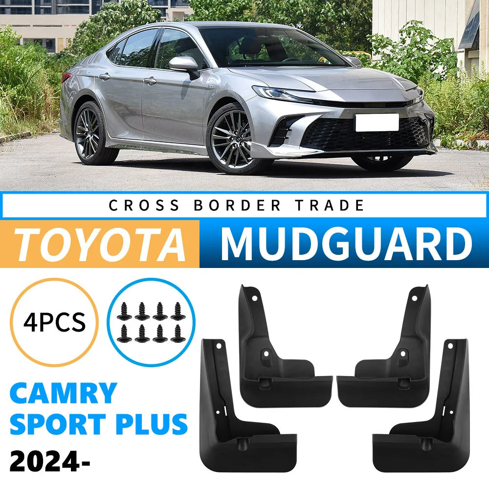 Car Exterior Accessories for Toyota Camry Sport Plus 2024-2025, Mud Flaps Splash Guards Mudguards Fender Wheel Protector