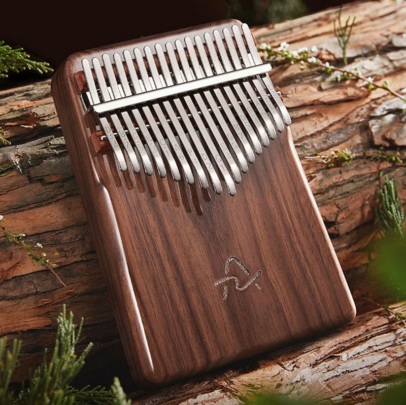 

Black Walnut Kalimba Miniature Musical Keyboard for Initiants Professional Synthesizer Music Instrument Thumb Piano Accessories