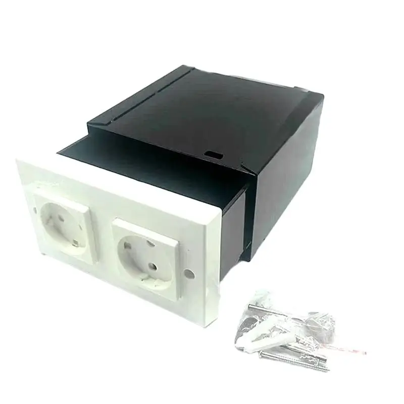J1UL1N Secret Stash Box Imitation Double Plug Standard Socket Stash Box Stash Box