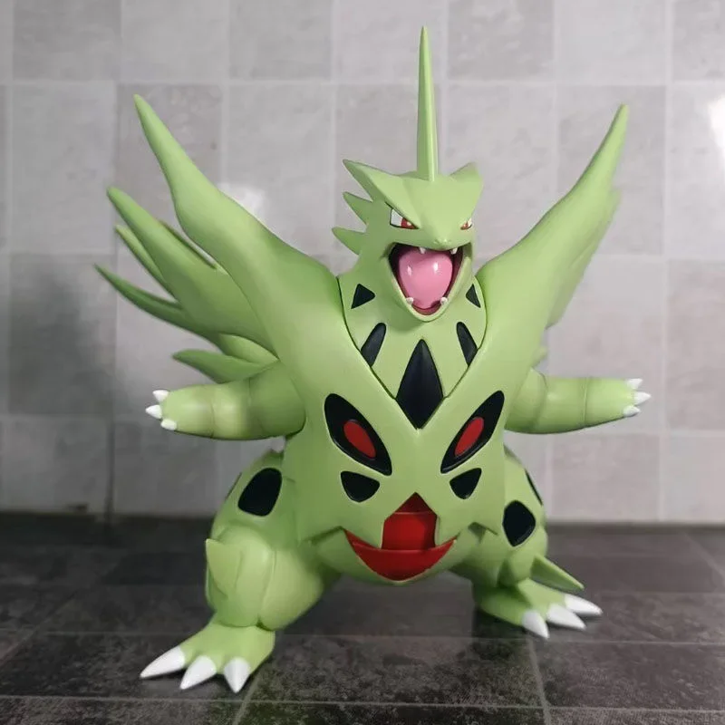 Presale Pokemon Anime Figure Tyranitar Figures Peripheral Pvc Gk Statue Model Collectible Desktop Decoration Children Toys Gifts