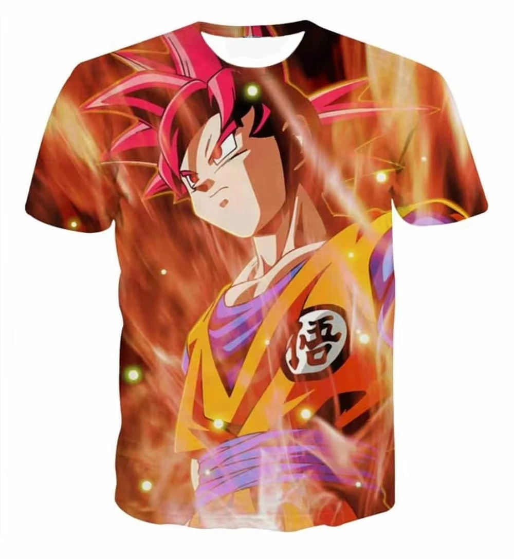 2026 Sommer Dragon Ball Retro Fitness T-Shirt Herren Oversized 3D-Druck Kurzarm Familien-Unisex Kinder-Sportshirt