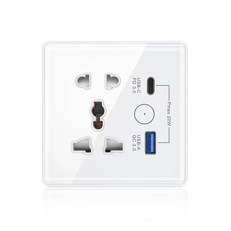 tuya-smart-socket-with-typec-usb-fast-charging-remote-timing-socket-wifi-smart-british-standard-86-type-five-hole-socket-a