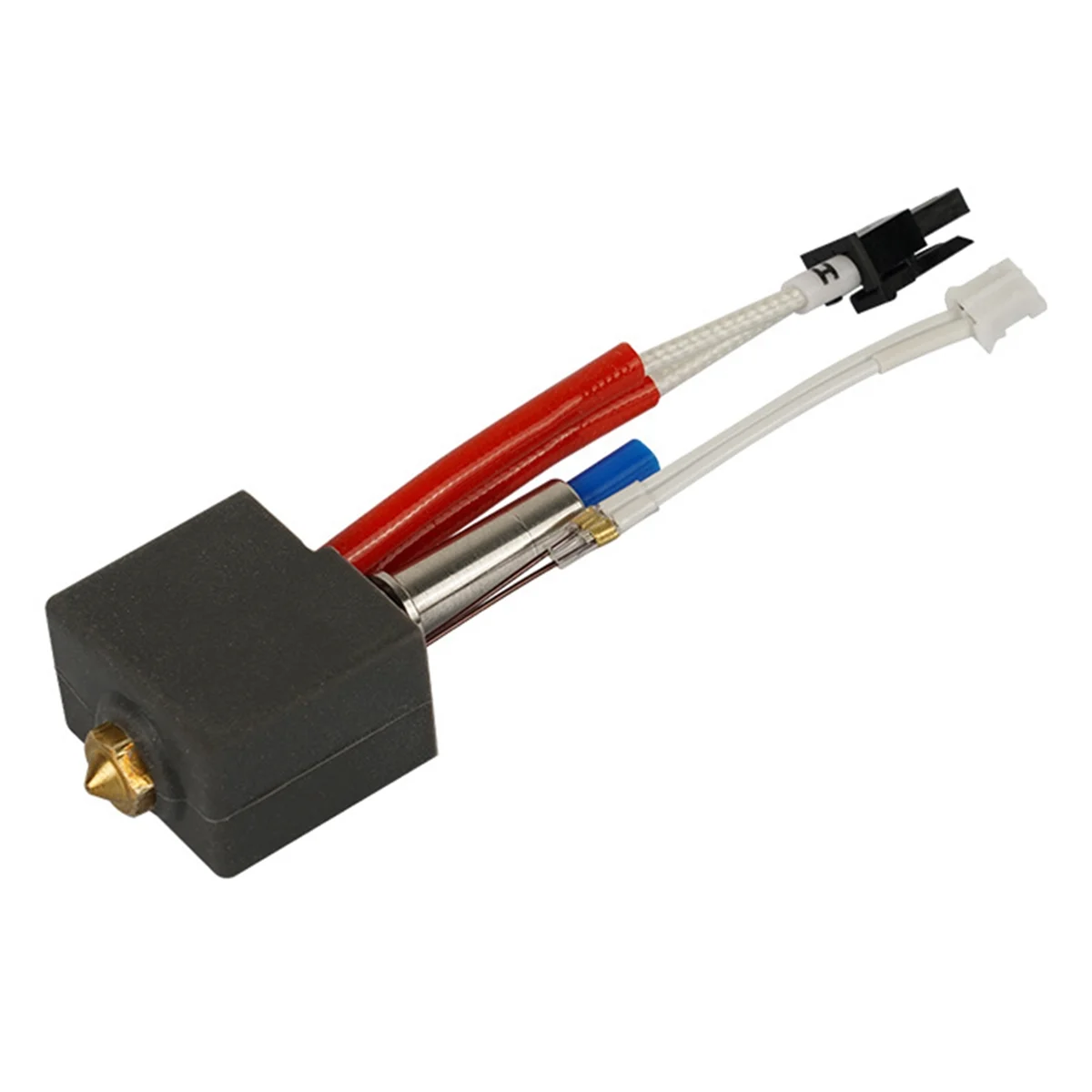 ABJG-24V 60W Hotend Kit Termistor Calentador Garganta para KP3S V1 Extrusora Hot End Kit 0.4mm