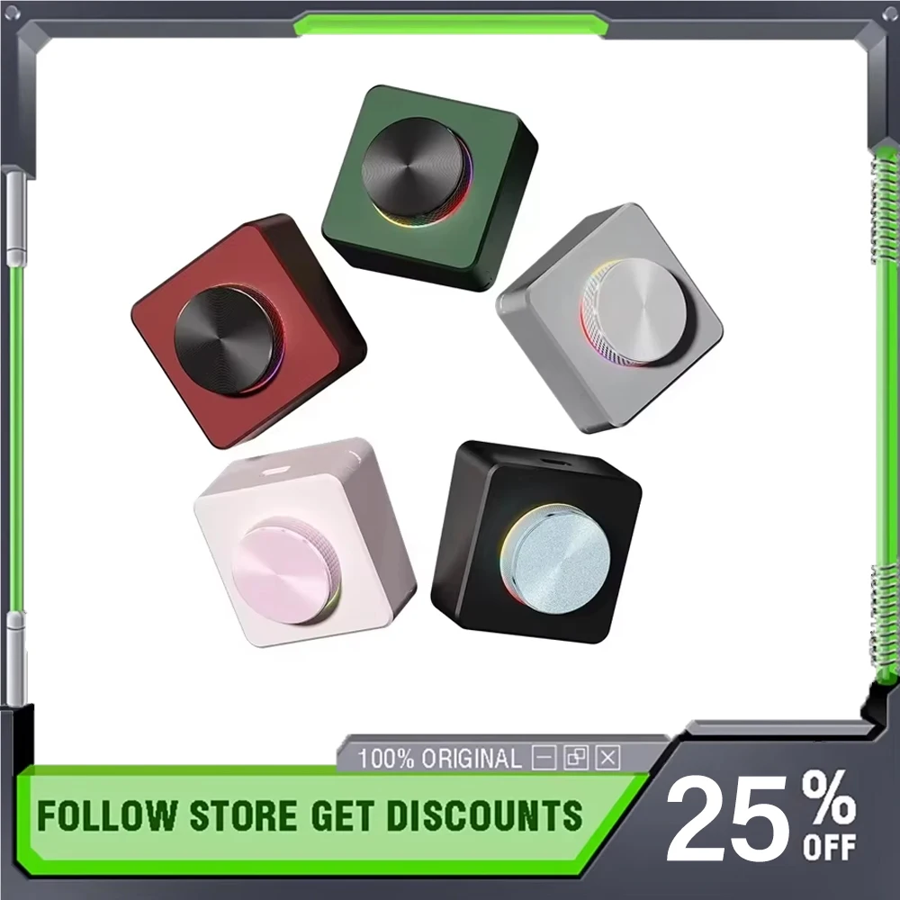 MMD KM01 Custom Volume Knob Keypad Wireless Three Mode Drawing Designer Shortcut Key Keyboard Support AI/PS/PR/AE Work Keyboard