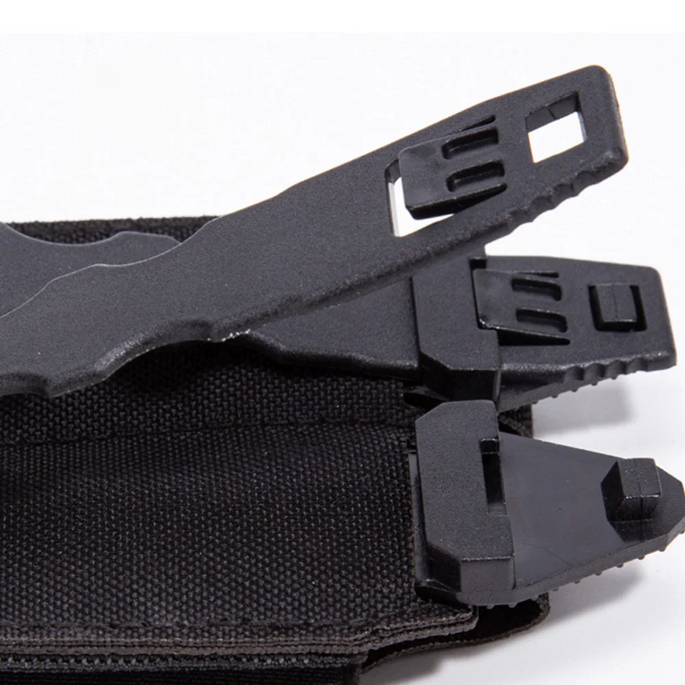 ​ ​ 전술 MOLLE 수갑 파우치 - 경찰 벨트 및 조끼용 범용 듀티 홀스터 |   법 집행 사냥 안전 휴대 케이스 ​