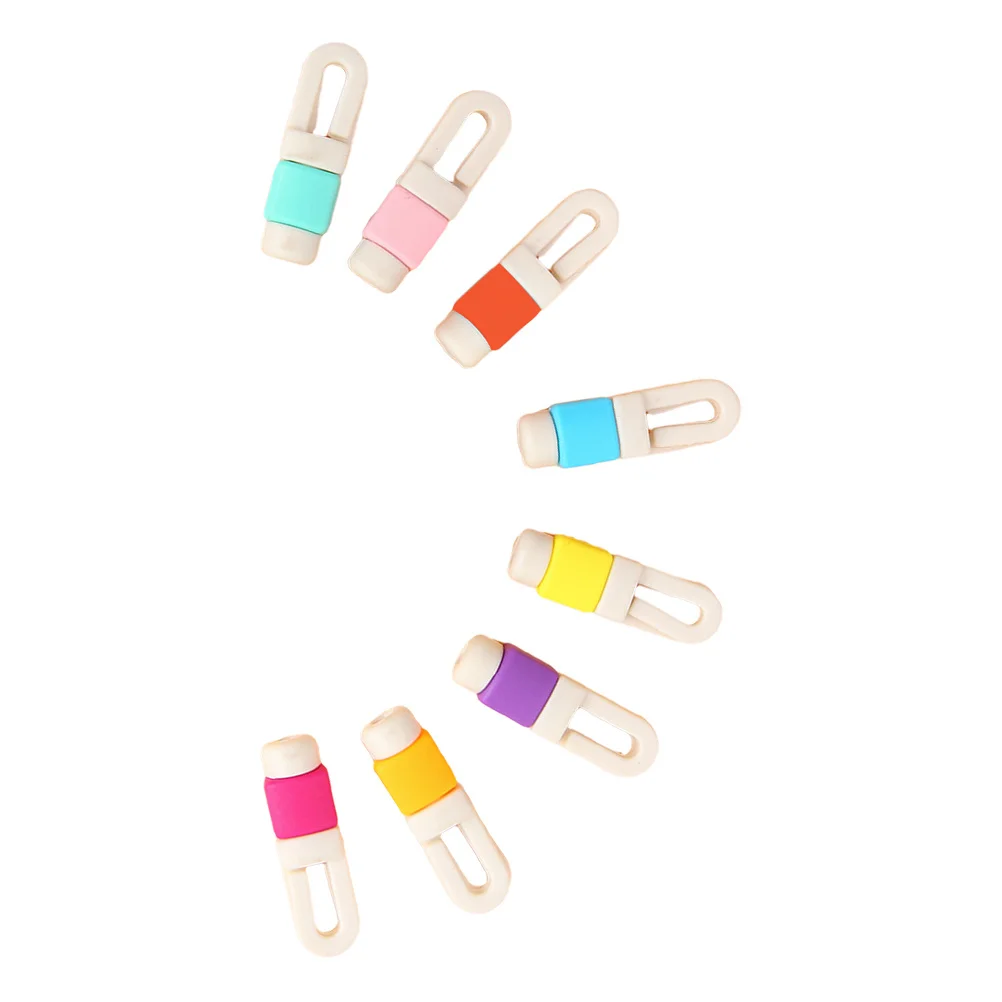 

8Pcs Headphone Cable Winder Universal Reusable Cord Organizer for Earbuds Earphones Data Line Protection Hub Tangle-Free Cable